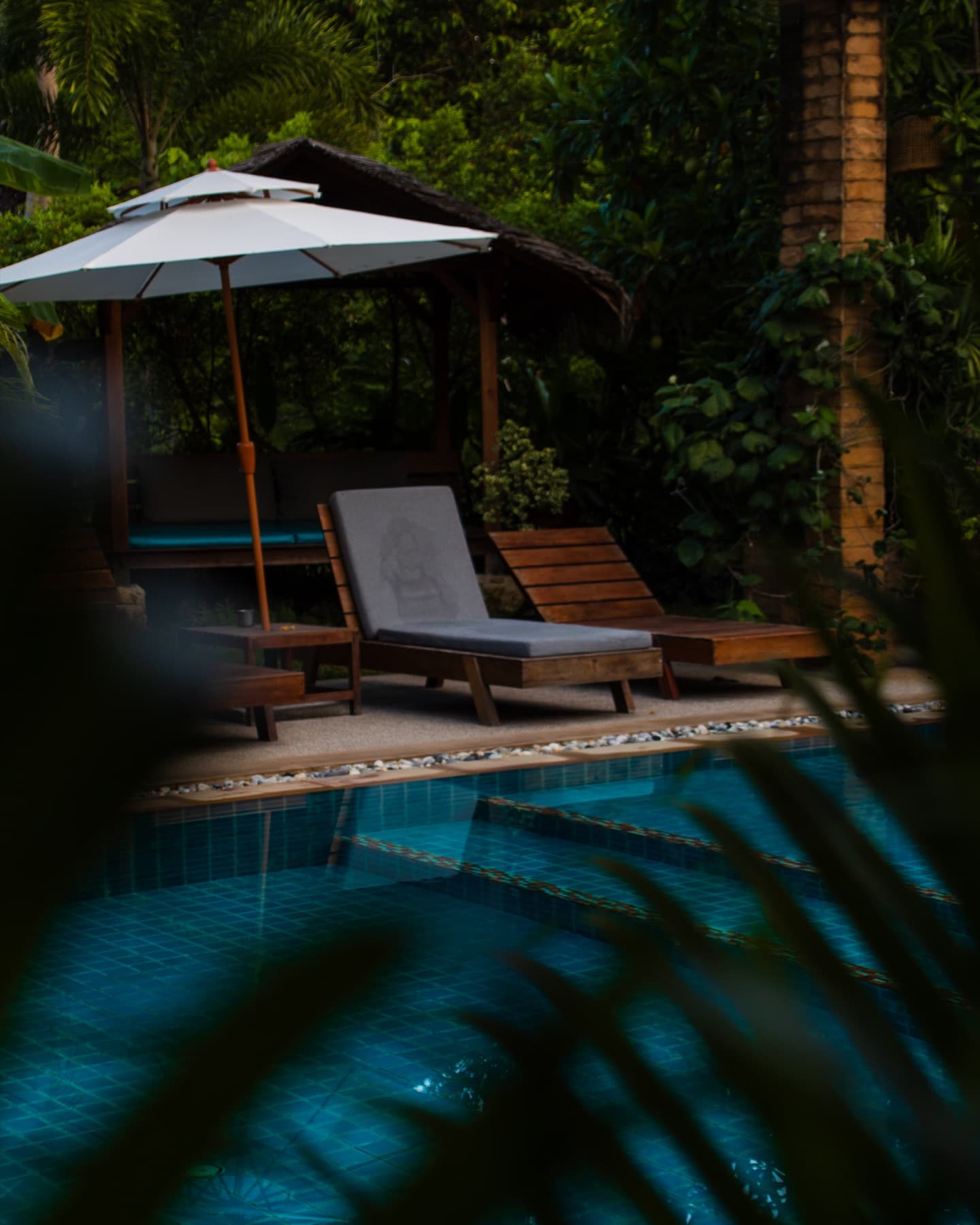 Guests relaxing by the Wonderland pool